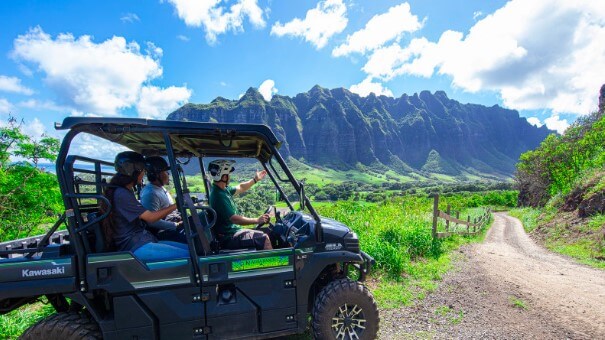Deluxe 3-Hour UTV Ride Along Adventure – Kualoa Ranch